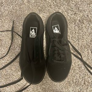 All black boys Vans